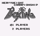 Heavyweight Championship Boxing