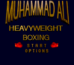 Muhammad Ali Heavyweight Boxing