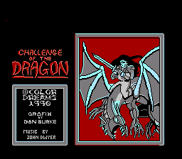 Challenge of the Dragon (Color Dreams)