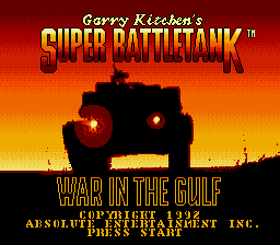 Garry Kitchen's Super Battletank - War in the Gulf