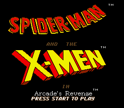 Spider-Man X-Men - Arcade's Revenge