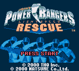 Saban's Power Rangers - Lightspeed Rescue