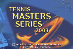 网球征服系列2003 Tennis Masters Series 2003