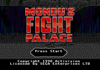 Mondu's Fight Palace (1990-07-03)