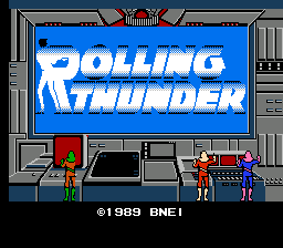Rolling Thunder (Namcot Collection, Namco Museum Archives Vol 2)