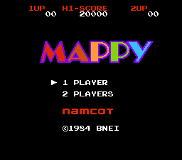 Mappy (Namcot Collection, Namco Museum Archives Vol 1)