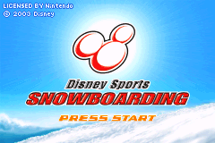 迪斯尼全明星体育系列-滑雪板 Disney Sports - Snowboarding
