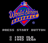 World Series Baseball