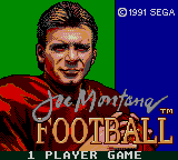 Joe Montana Football